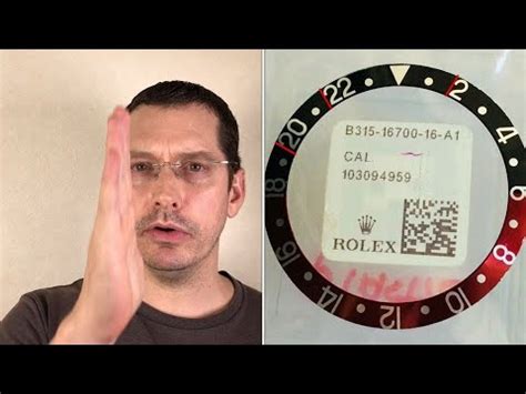 rolex insert faux